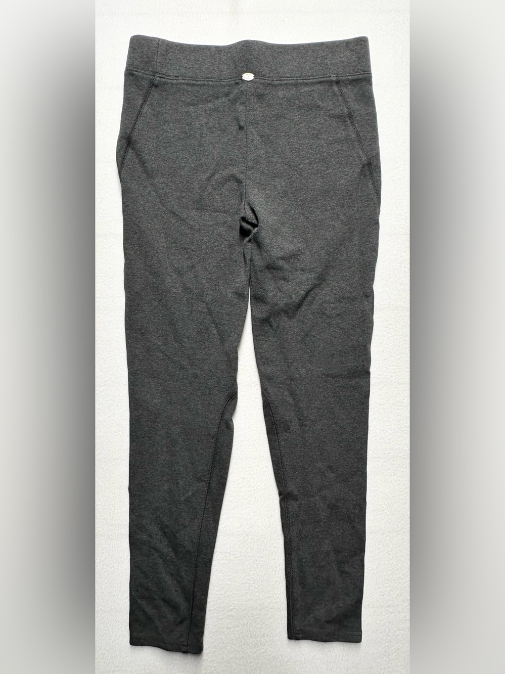 Anthropologie Pure + Good Leggings • Women’s Small • Charcoal Seam Detail